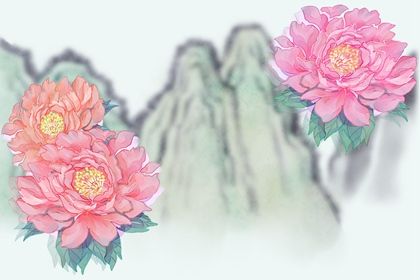 公司取名 牡丹2(无字) 公司取名 牡丹2(无字)
