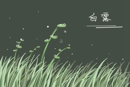 白露出生的宝宝起名 白露节气取名宜用字 白露出生的宝宝起名 白露节气取名宜用字