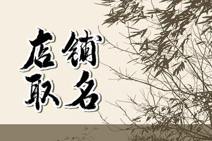 童装店名字大全 选取高端的字眼为名